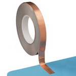 TAPE, EARTHING, COPPER, SELF- ADHESIVE, 0.145mm x 19mm x 50 M